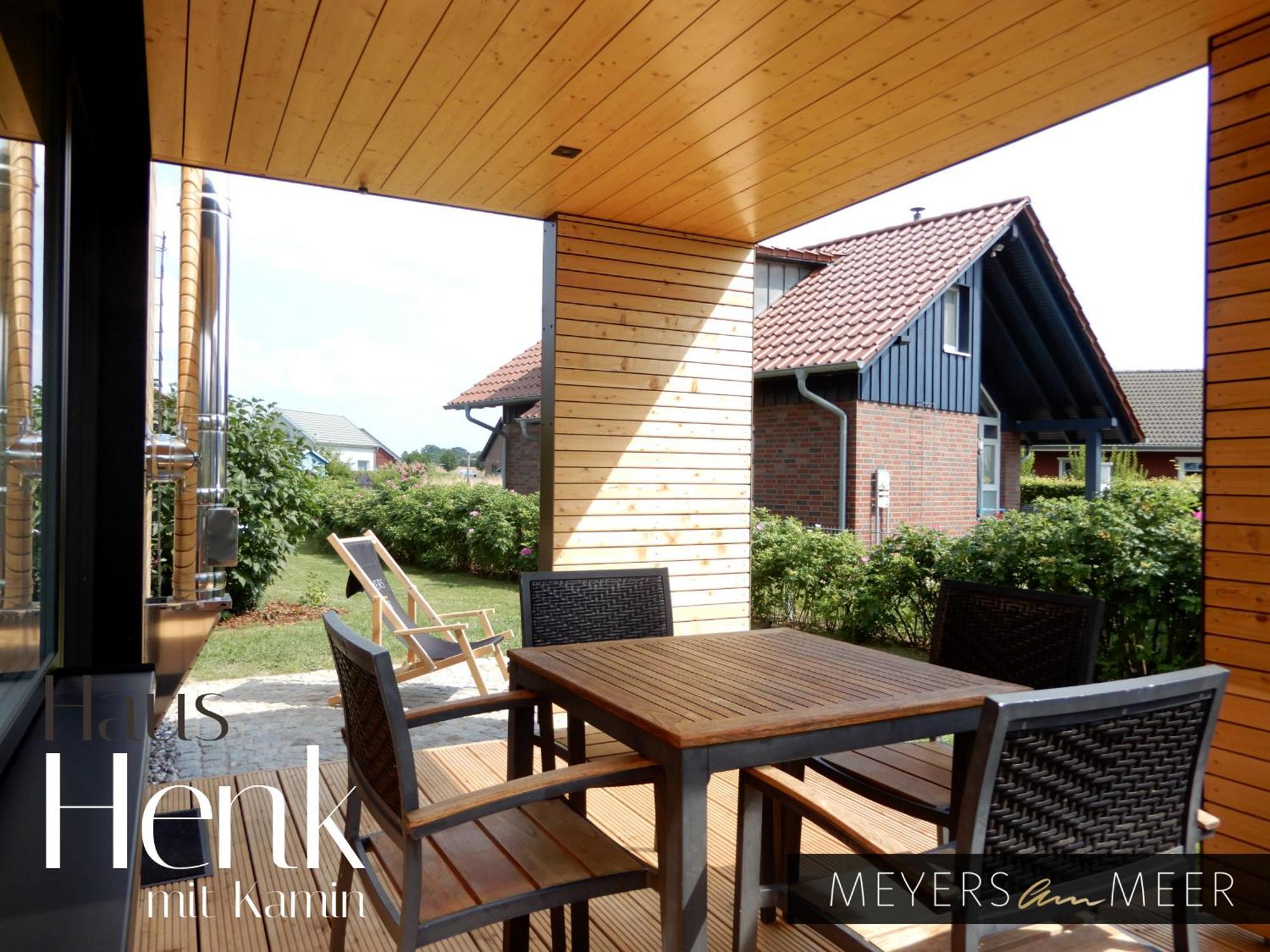 צירוב Schickes Holzchalet "Henk" - Mit Kamin - Ostsee Strand 500M - 4 Personen - By "Meyers Am Meer" מראה חיצוני תמונה